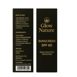 glow sunscreen spf 60