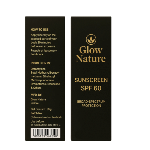 glow sunscreen spf 60